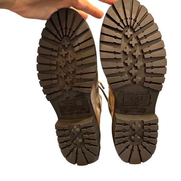 NEW Marc Fisher LTD Grey Suede Leather Nairy Hiking Boots, Sz 9.5M (JJ) - Picture 8 of 11